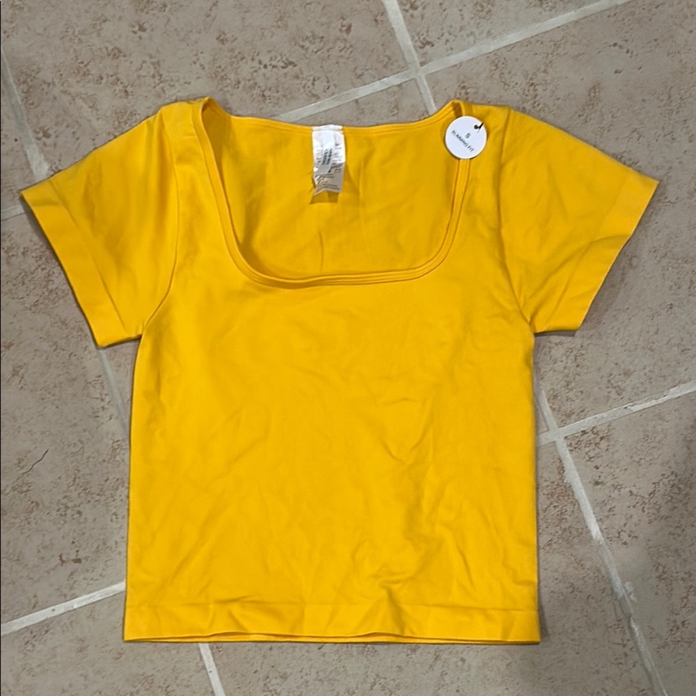 On Running Yellow Women's Top
